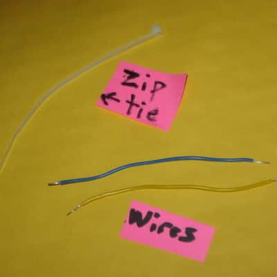 ONE lightly used genuine Boss OUTPUT jack + wires, nut, washers, & zip tie - specifically from 2009 (but can be used on other year BOSS pedals) NO pedal / NO other parts (let me know if wires need to be soldered on for you) image 3