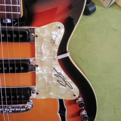 SOLO Gemini 60s Italian hollow body Crafted by Bartolini Cingolani image 9