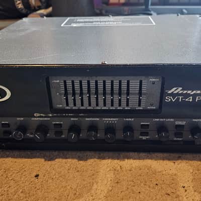Ampeg SVT-4 PRO 1600-Watt Bass Amp Head 2007 - Present - Black image 1