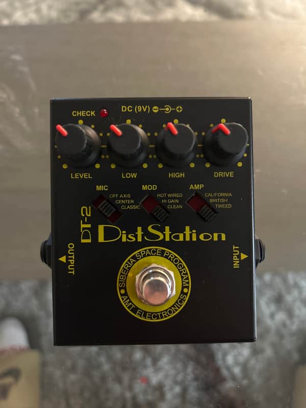 AMT Electronics Distortion Station DT-2 2010s - Black image 1