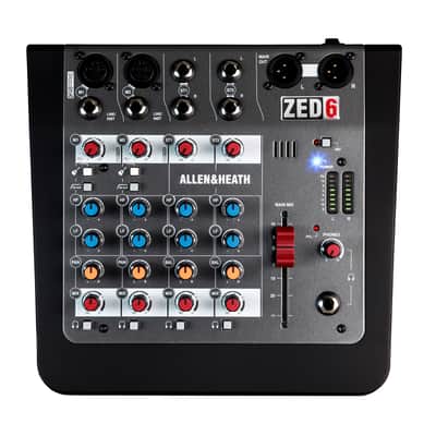 Allen & Heath ZED-6 Compact 6-Input Mixer image 1