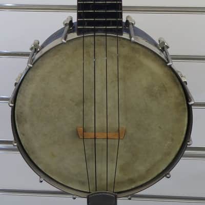 Vintage Pearson Hollywood Banjolele 1930s - Crackle Blue image 1