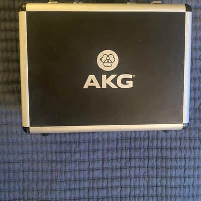 AKG C214 Large Diaphragm Cardioid Condenser Microphone 2010s - Black image 2