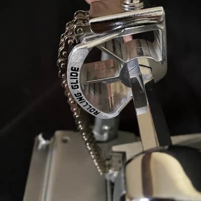 Tama HP910LWN Speed Cobra 900 Slave side Pedal 2010s - Silver/Chrome image 5