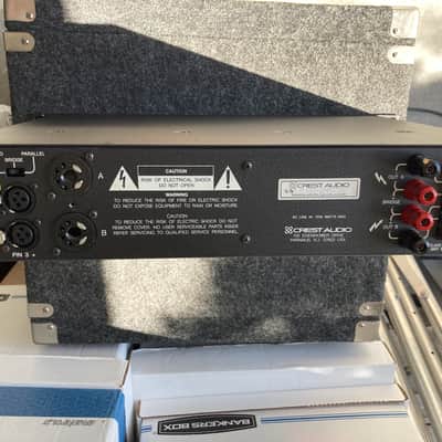 Crest Audio FA-601 Power Amplifier 1990s - Very Black image 4
