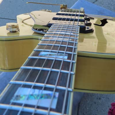 CARLOS ROBELLI 2003 ES-500 ARCHTOP ES-5 FLAME MAPLE near MINT! image 6
