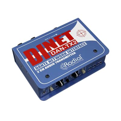 Radial DiNet DAN-TX2 Dante Stereo Network Transmitter image 3