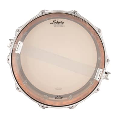 Ludwig Supraphonic RAW Bronze Phonic 5x14" Snare Drum with Imperial Lugs | LB550R | NEW | Made in the USA | Authorized Dealer image 4
