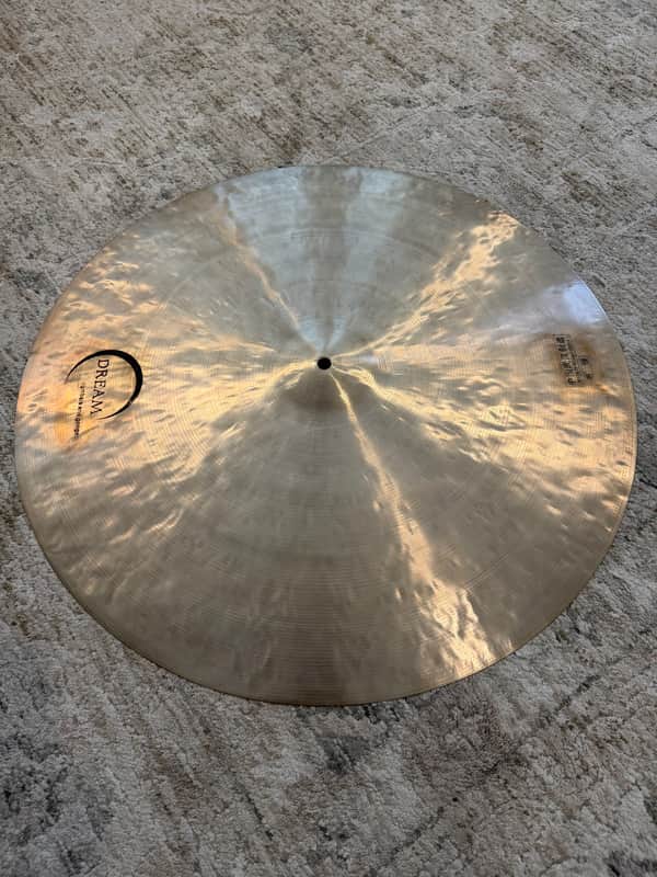 Dream Cymbals 24" Contact Small Bell Flat Ride Cymbal 3325g image 1