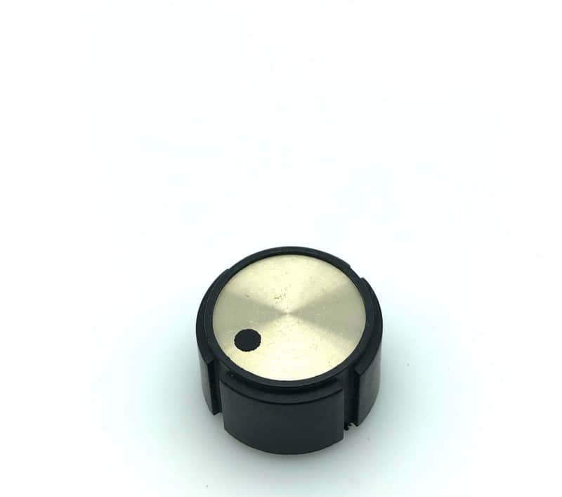 Vintage Reflector Knob 19?? Black/Gold image 1