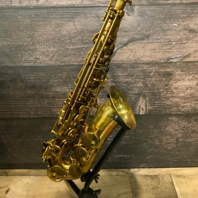 P. Mauriat System 76 Alto Saxophone SYSTEM-76AUL - Unlacquered Raw Brass image 2