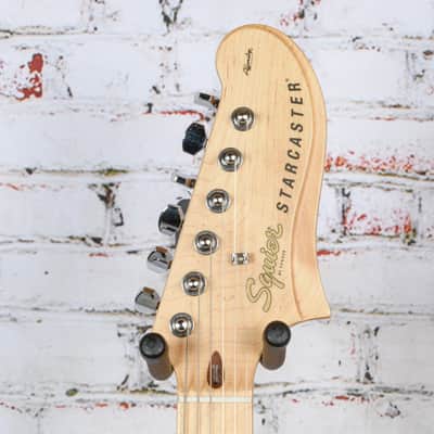 Squier 2022 Affinity Series Starcaster Semi-Hollow Electric Guitar 3 Tone Sunburst USED image 4