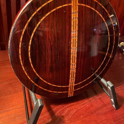 Stromberg Marimba Brazilian Rosewood Five Resonator Banjo Conversion w/ Original Tenor Neck Circa 1925 image 6