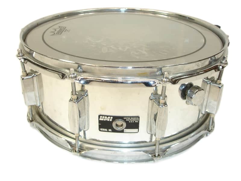 Vintage UMI Chrome 14" x 5.5" Snare image 1