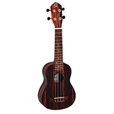 Ortega RUEB-SO Ebony Soprano Ukulele