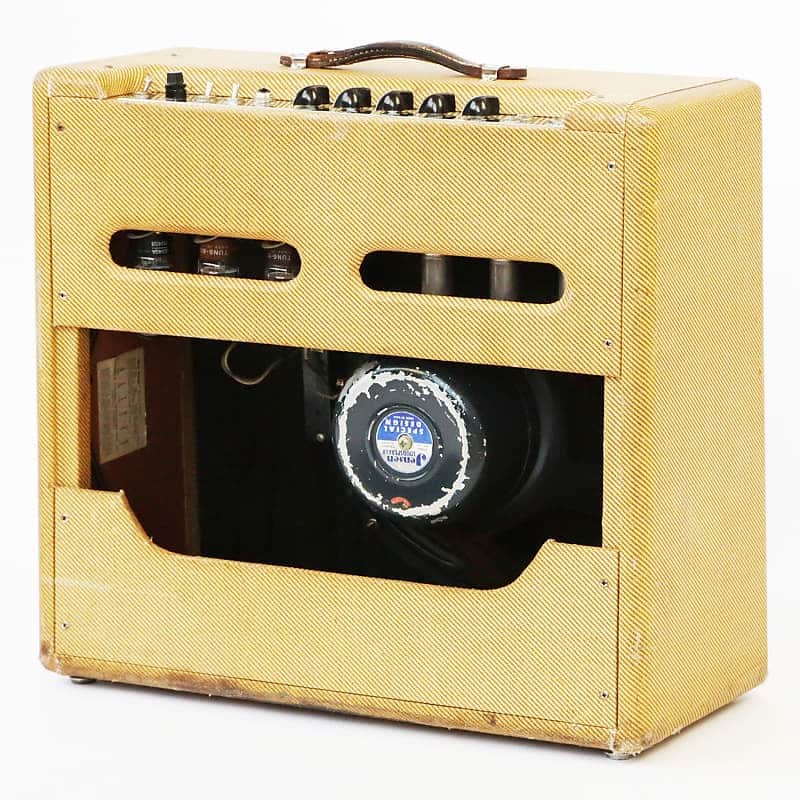 Fender Pro 5E5-A Narrow Panel 18-Watt 1x15" Guitar Combo 1955 - 1960 image 3