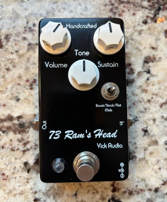 Vick Audio '73 Ram's Head Fuzz 2010s - Black image 1
