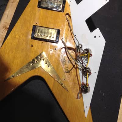 Gibson Flying V Heritage Korina Natural 1983 image 14