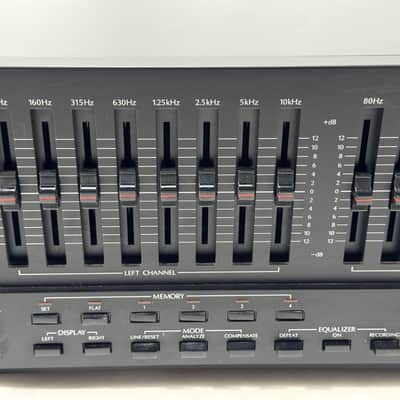 Sansui SE-9 Stereo Graphic Compu-Equalizer Black image 23