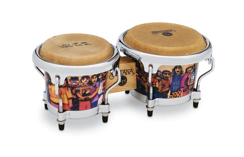 LP Santana Mini Bongos CR image 1