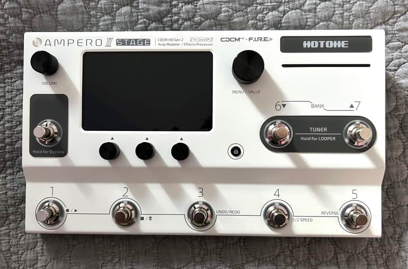 Hotone Ampero II Stage 2024 - Present - White image 1