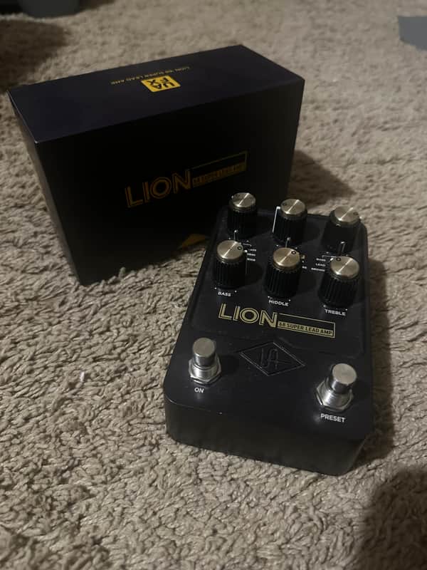 Universal Audio Lion '68 Super Lead Amp 2023 - Present - Black image 1