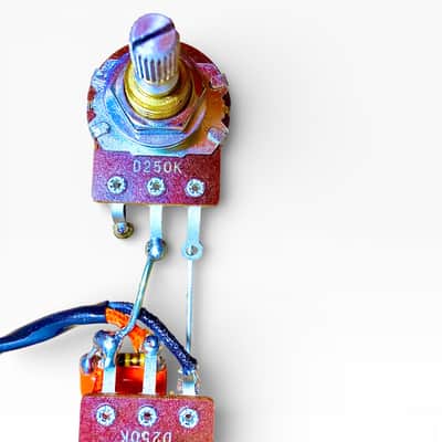 5 way Stratocaster Wiring Harness with Special Tapered Pots image 8