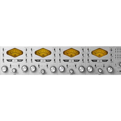 Universal Audio 4-710d | 4 Channel Mic Pre + A/D Converter | Pro Audio LA image 2