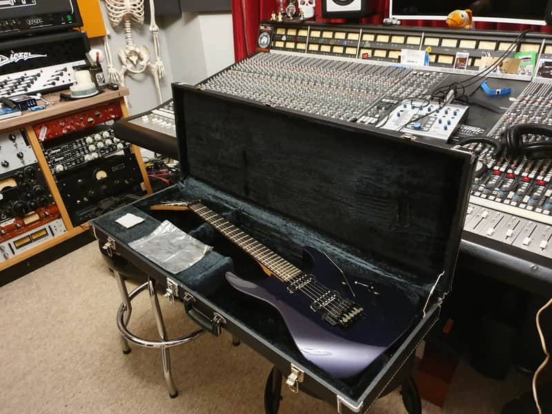 RARE Jackson Dinky Pro Reverse Purple DK2 Japan MIJ German Floyd Rose Professional Guitar OHSC image 1