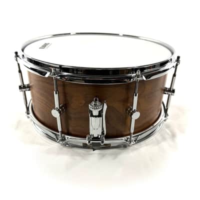 Used Vertical Drum Co Intro Walnut Snare Drum 14x7" image 5
