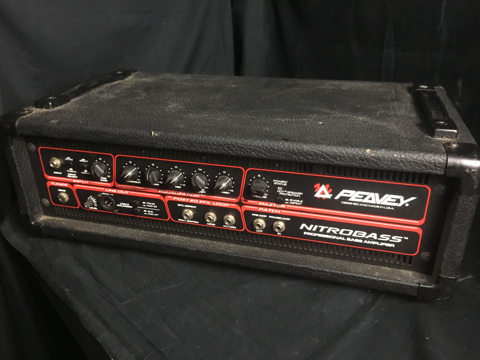 Peavey Nitrobass 400-Watt Professional Bass Amplifier Head | Reverb