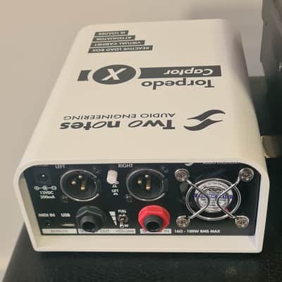 Two Notes Torpedo Captor X 16ohm Stereo Reactive Load Box / Attenuator 2020 - White Bild 4