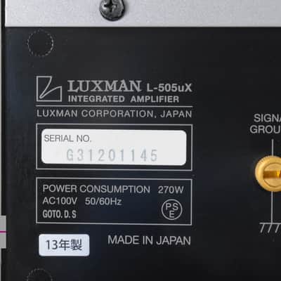 Luxman L-505UX Integrated Amplifier Silver in Excellent condition image 19
