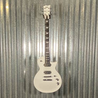 ESP LTD EC-1000 Pearl White Guitar & Case EC1000PW #1090 Used image 3