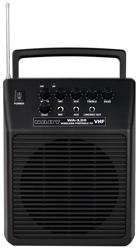 Nady WA-120BT HM3   Wireless Portable compact P.A full-range speaker system image 1