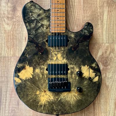 Ernie Ball Music Man BFR Axis Super Sport 2018 Buckeye Burl image 2