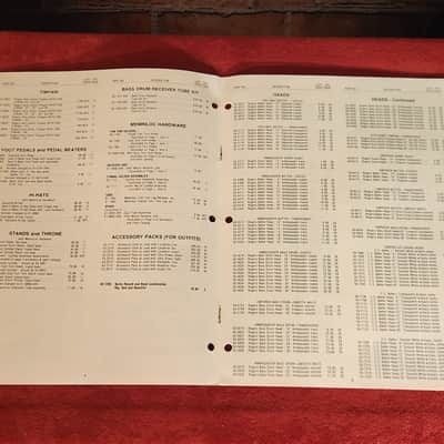 Vintage 1978 Rogers Price List image 3