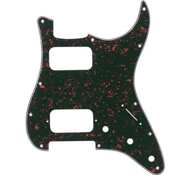 Genuine Fender Modern Pickguard, H/H Stratocaster, 11-Hole - Tortoise Shell image 1