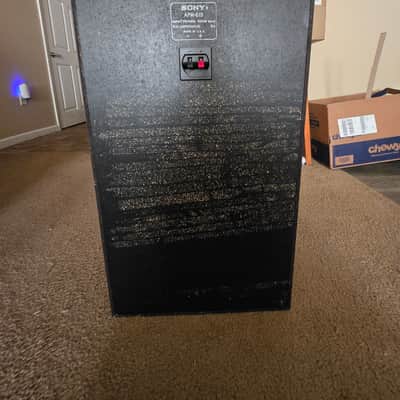 Sony APM-615 300w Tower Speaker Vintage 1980s image 8
