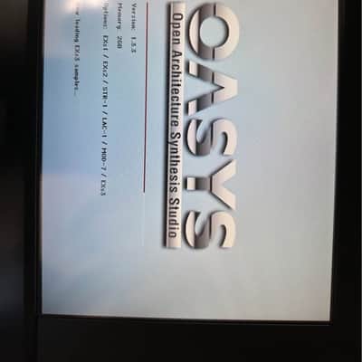 Korg OASYS 88-Key Open Architecture Synthesis Studio 2000s - Black imagen 1