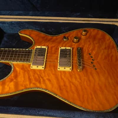 Schecter C-1 Elite 2003 - Amber image 1