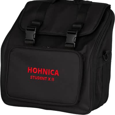 Hohnica Student II X 18-Bass Piano Accordion - Black (STUXII) image 7