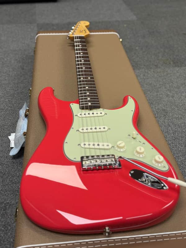 Fender Masterbuilt 63 Stratocaster NOS - Kyle McMillin 2024 - Fiesta Red