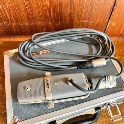 SONY C-38B C38B Multi-Pattern Condenser Microphone w/ carrying case #2 image 2