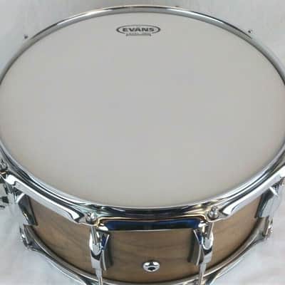 Click Custom Icon Snare Drum 6.5x14 6ply Walnut Natural Satin Oil image 5