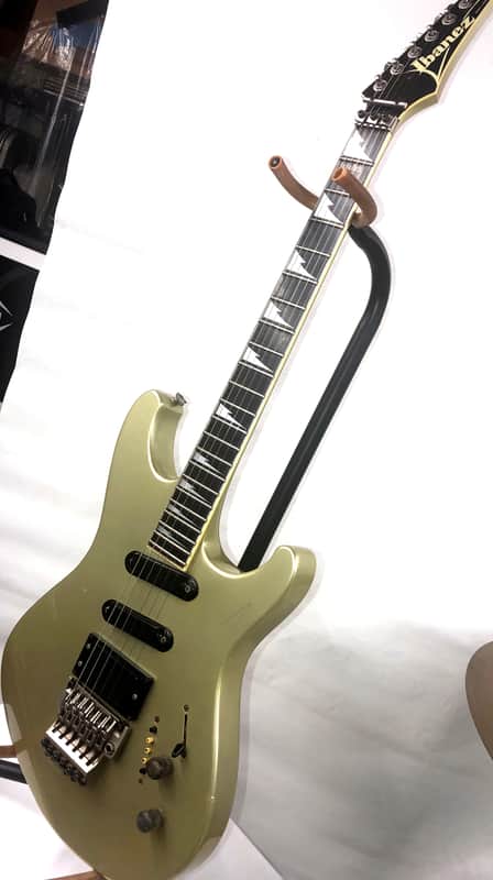 1986 Ibanez PL2550 Pro Line – Gold Pearl – Japan – Neck-Thru – Original Case image 1