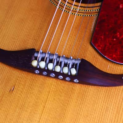 Fender King 1963 Acoustic Guitar - exceptionally good guitar - plays like a Stratocaster and sounds Like a Martin D-18 - check video! image 12