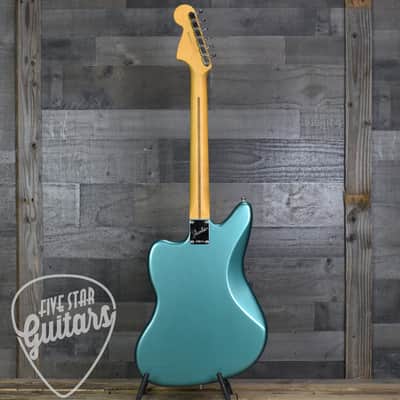 Mint Fender American Professional Classic Jaguar Rosewood Fingerboard Faded Sherwood Green Metallic Included: Deluxe Gig Bag image 6