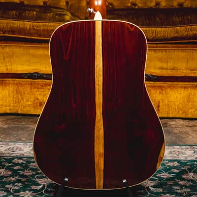 2018 Martin Custom Shop HD-28 Acoustic Guitar, VTS Spruce/Cocobolo w/OHSC - Used image 2