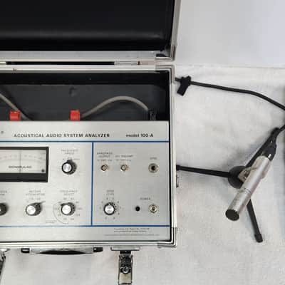 UREI Vintage (1975) Sonipulse 100-A with AKG C451E, with trunk and all manuals image 4